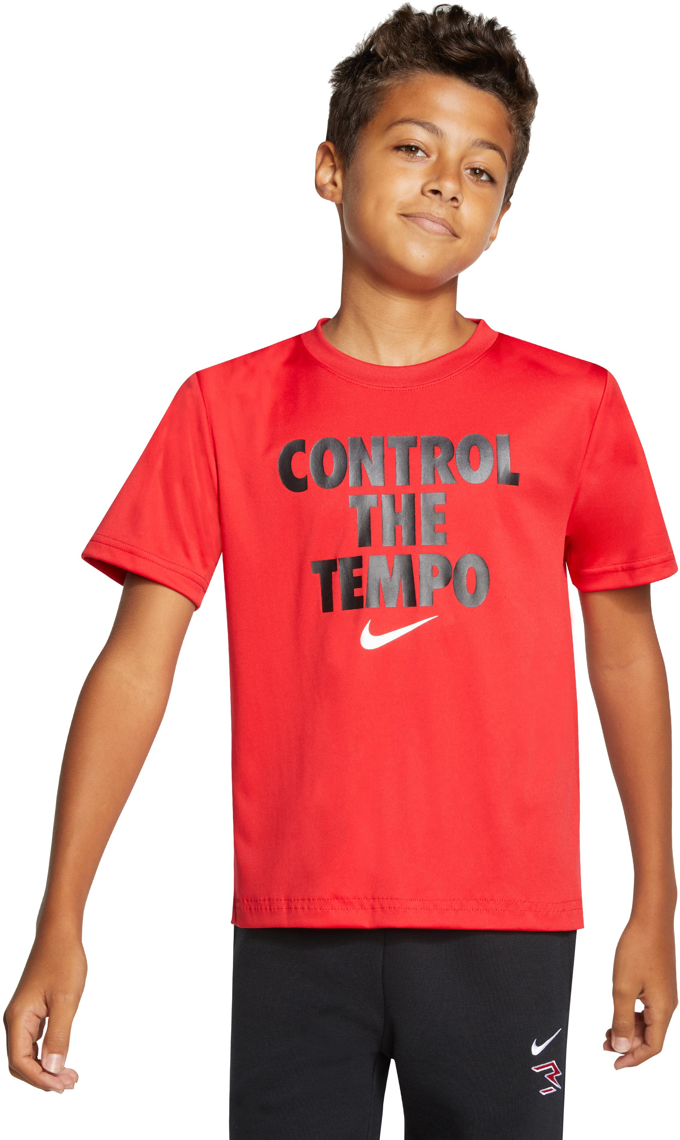 Футболка Control The Tempo (для больших детей) Nike 3BRAND Kids