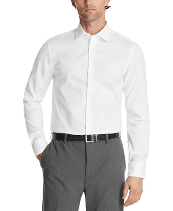Мужская классическая рубашка стандартного кроя из изысканного хлопка стрейч Calvin Klein