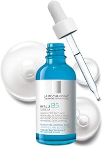 La Roche-Posay Hyalu B5 Pure Hyaluronic Acid Serum for Face, with Vitamin B5, Anti-Aging Serum for Fine Lines and Wrinkles, Hydrating Serum to Plump and Repair Dry Skin, Safe on Sensitive Skin La Roche-Posay