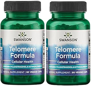 Swanson Cyclocell Telomere Formula 90 Veg Capsules (Вегетарианские капсулы) Swanson