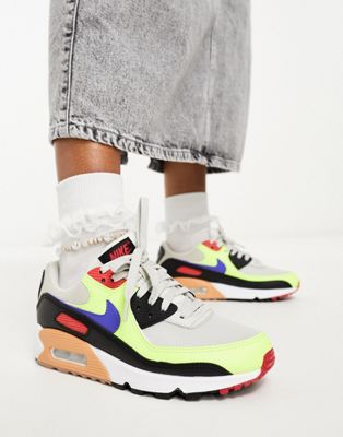 Разноцветные кроссовки Nike Air Max 90 Nike