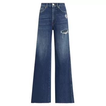 Широкие джинсы Kat Clean 3x1 NYC
