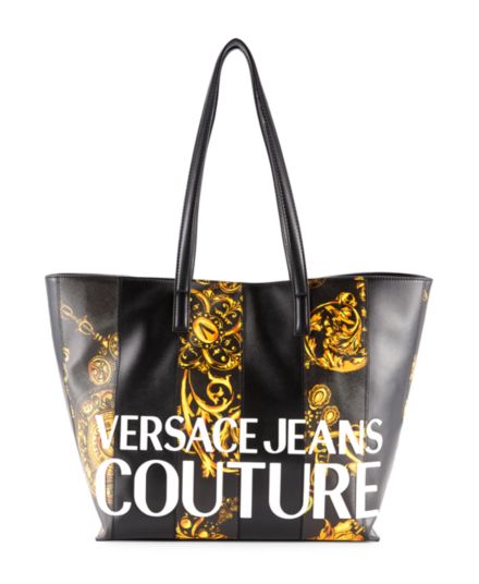Сумка-тоут из 2 предметов с логотипом &amp; Набор сумок Versace Jeans Couture