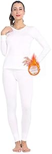 Subuteay Thermal Underwear for Women Long Johns Set Fleece Lined Base Layer Pajama Subuteay