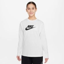 Футболка с длинными рукавами и логотипом Nike Sportswear для девочек 7–16 лет Nike