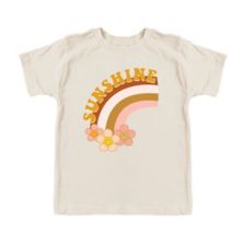 Sunshine Rainbow Toddler Short Sleeve Graphic Tee The Juniper Shop