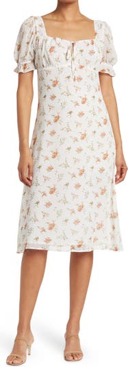 Платье с цветочным принтом Lumiere