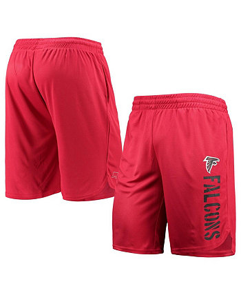 Красные мужские тренировочные шорты Atlanta Falcons MSX by Michael Strahan