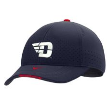 Men's Nike Navy Dayton Flyers 2022 Sideline Legacy91 Performance Adjustable Hat Nitro USA