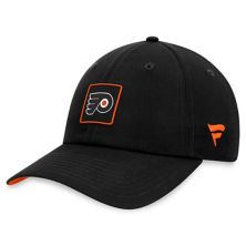 Men's Fanatics Branded  Black Philadelphia Flyers Authentic Pro Rink Adjustable Hat Fanatics