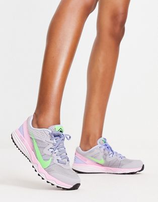 Кроссовки Nike Running Juniper Trail темно-серого/зеленого цвета Nike Running