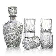 Glass Whiskey Decanter Set Barvivo