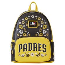 Loungefly San Diego Padres Floral Mini Backpack Loungefly