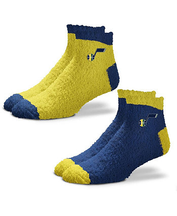 Комплект из 2 женских мягких носков для сна Utah Jazz Team Team For Bare Feet