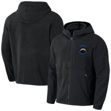 Men's NFL x Darius Rucker Collection by Fanatics  Black Los Angeles Chargers Sherpa Full-Zip Hoodie NFL x Darius Rucker Collection by Fanatics
