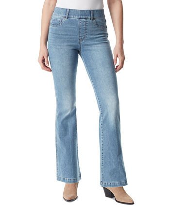 Women's Shape Effect Pull-On Flared-Leg Jeans Gloria Vanderbilt