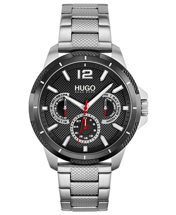 Мужские наручные часы #SPORT с браслетом из нержавеющей стали, 46 мм HUGO BOSS
