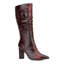 New York & Company Earla Women's Slouchy Heeled Mid-Calf Boots New York & Company