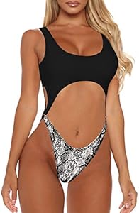 Женский Слитный купальник Viottiset Cutout High Cut Thong Monokini Bandage Viottiset