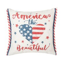 C&F Home America the Beautiful Patriotic Throw Pillow C&F Home