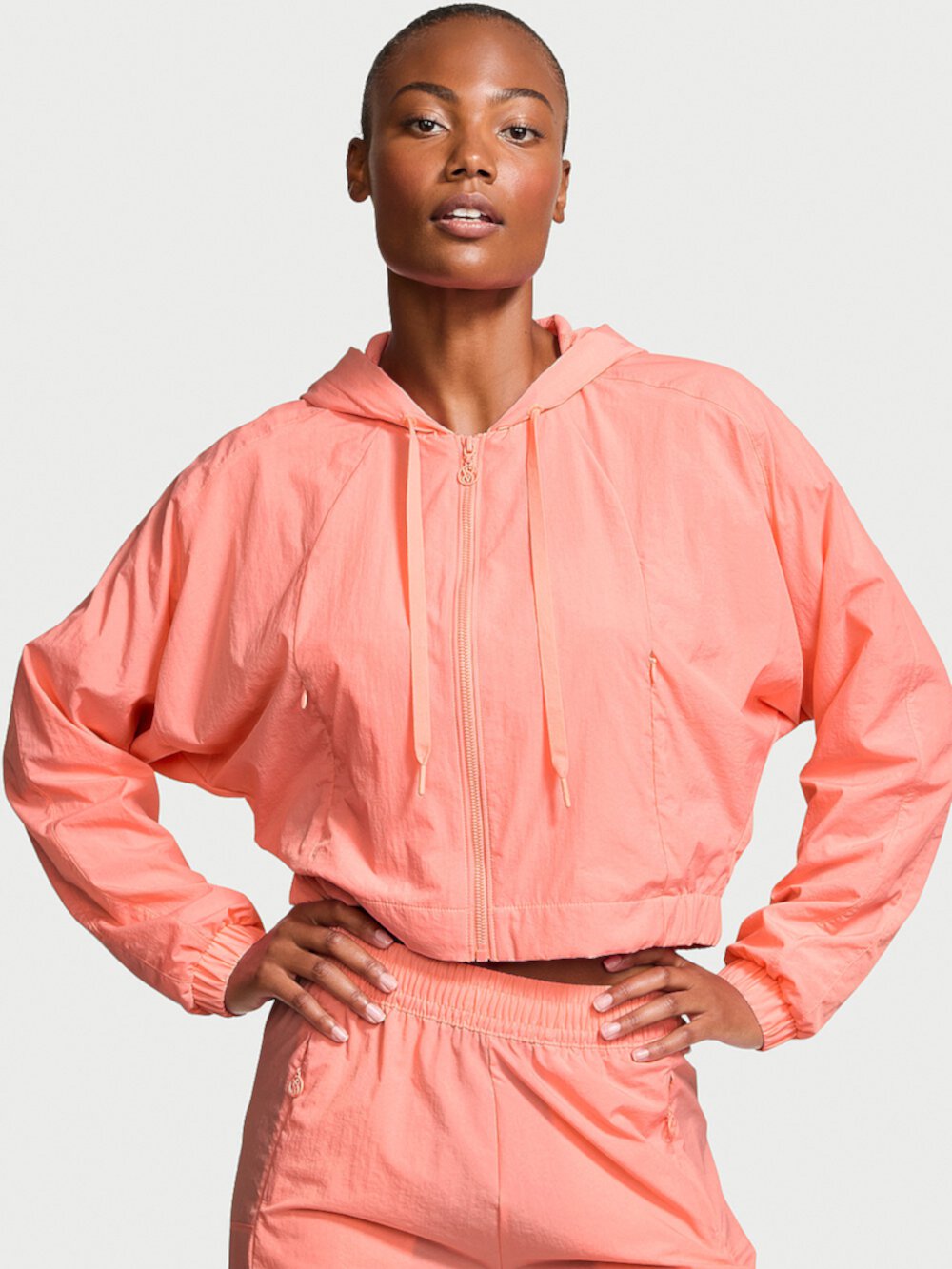 New Style! Parachute Cropped Weekender Jacket Victoria's Secret