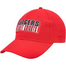 Men's Colosseum  Scarlet Rutgers Scarlet Knights Positraction Snapback Hat Colosseum