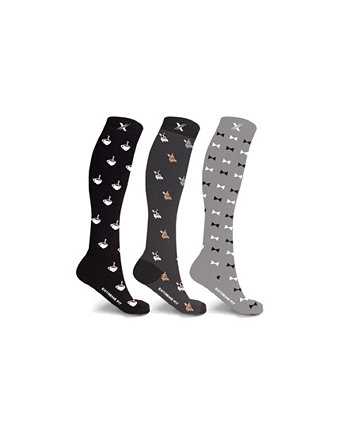Мужские и женские компрессионные носки с градуировкой - 3 пары Extreme Fit