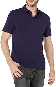 Kenneth Cole Men's 3-Button Slim Fit Knit Polo Kenneth Cole