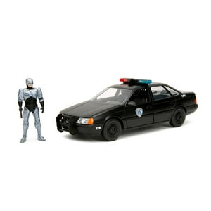 1986 Taurus OCP Detroit Police w/ Robocop Figure - Jada Toys 33743 - 1/24 Scale Diecast Car JADA TOYS