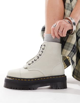 Dr Martens Sinclair boots in cool gray nubuck Dr. Martens