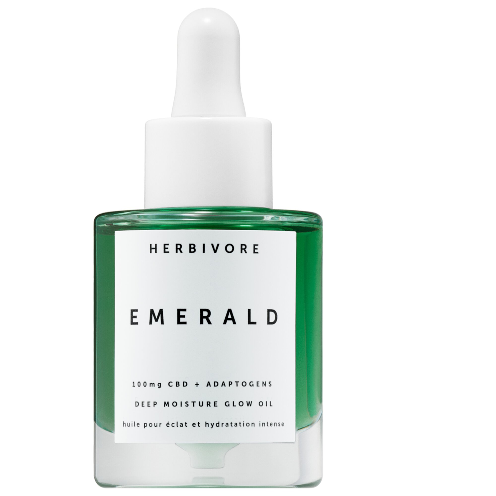 Emerald CBD + Адаптогены Глубоко увлажняющее сияющее масло Herbivore