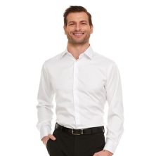 Мужская классическая рубашка узкого кроя из атласа стрейч Geoffrey Beene Geoffrey Beene