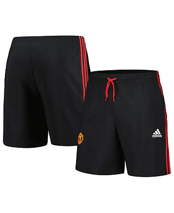 Мужские черные шорты Manchester United DNA Adidas