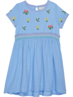 Платье с ботанической вышивкой (для малышей/маленьких детей/больших детей) PEEK