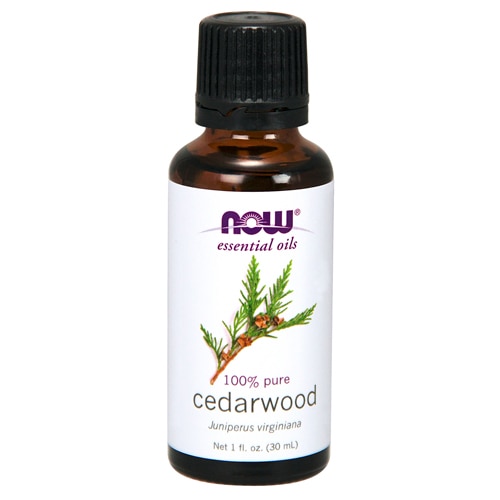 NOW Essential Oils Cedarwood — 1 жидкая унция NOW Foods
