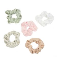 5-piece Scrunchie Set Unbranded