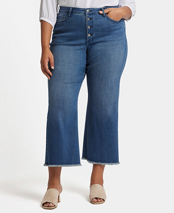 Широкие джинсы до щиколотки больших размеров Teresa NYDJ