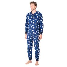 Мужская комбинезонная пижама SLEEPHRO Polar Bear SLEEPHERO