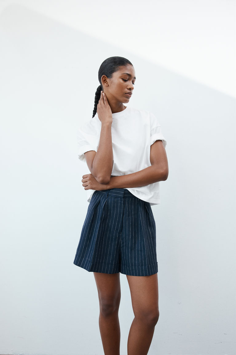 Linen Shorts H&M