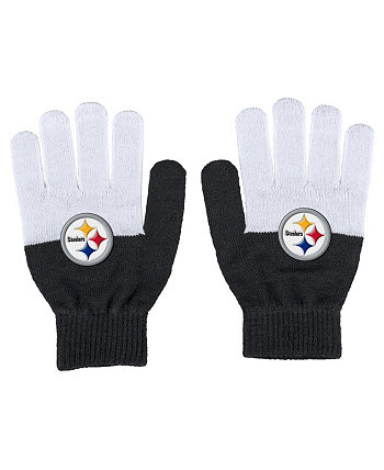 Женские перчатки Pittsburgh Steelers Color-Block WEAR by Erin Andrews