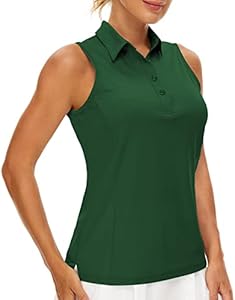 Женская Поло рубашка Casei Sleeveless Golf UPF 50+ Быстрое высыхание Casei