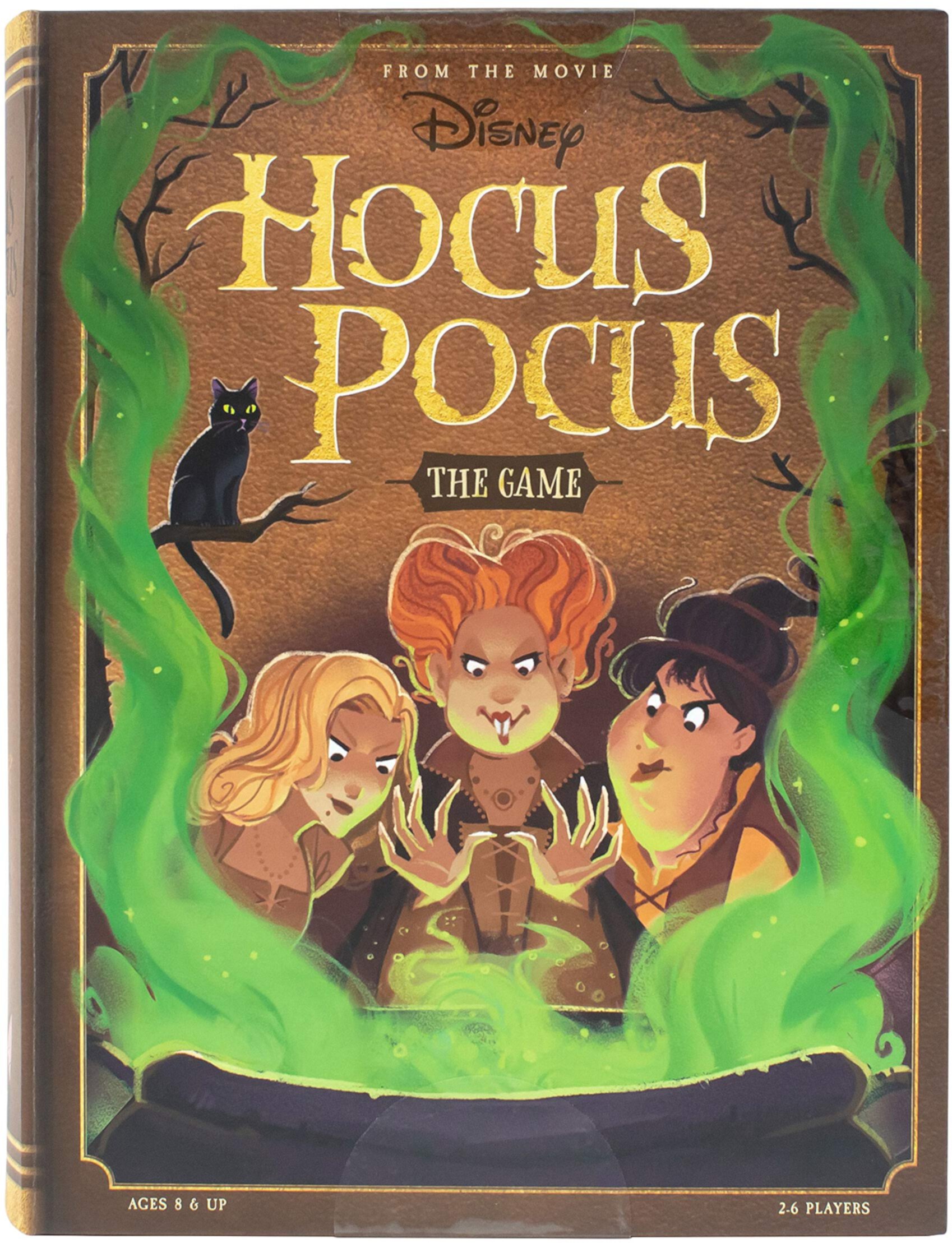 Ravensburger Disney Hocus Pocus: The Game for Ages 8 and Up - совместная игра магии и беспредела Ravensburger
