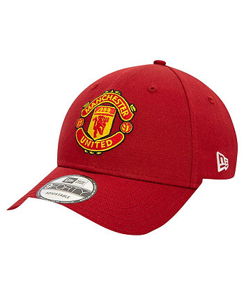 Men's Red Manchester United Seasonal 9FORTY Adjustable Hat New Era