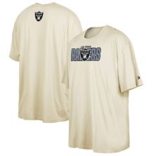 Men's New Era  Cream Las Vegas Raiders 2023 NFL Draft Big & Tall T-Shirt New Era x Staple