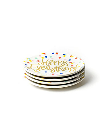 Салатная тарелка Happy Dot от Laura Johnson, набор из 4 шт. Happy Everything