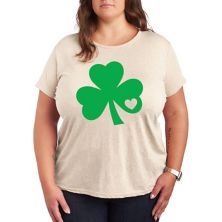 Plus Shamrock Punch Out Graphic Tee Licensed Character
