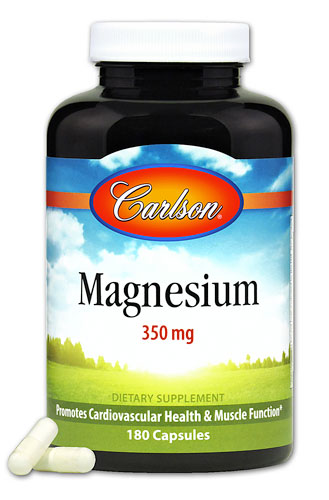 Carlson Магний -- 350 мг -- 180 капсул Carlson