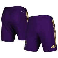 Men's adidas Purple Orlando City SC 2023 Away AEROREADY Authentic Shorts Unbranded