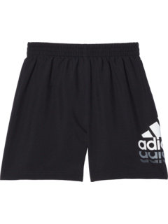 Essentials Woven Logo Shorts (Big Kids) Adidas