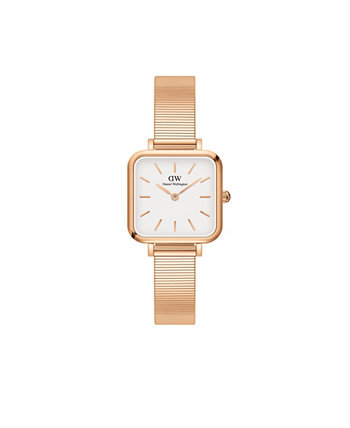 Смарт часы Daniel Wellington Women's Quadro Studio 23K Rose Gold PVD Plated Stainless Steel, 22 x 22mm Daniel Wellington